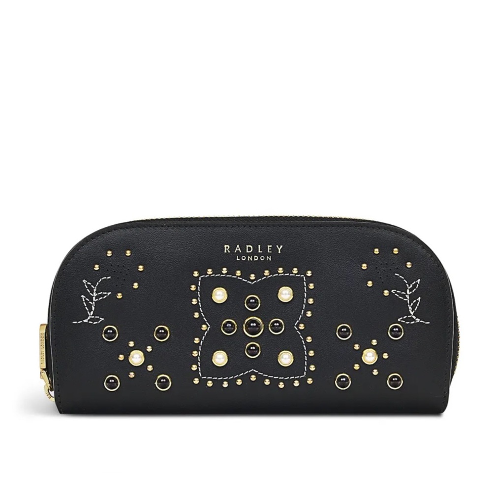 NWT RADLEY LONDON Liverpool Street Black Large Bifold Wallet